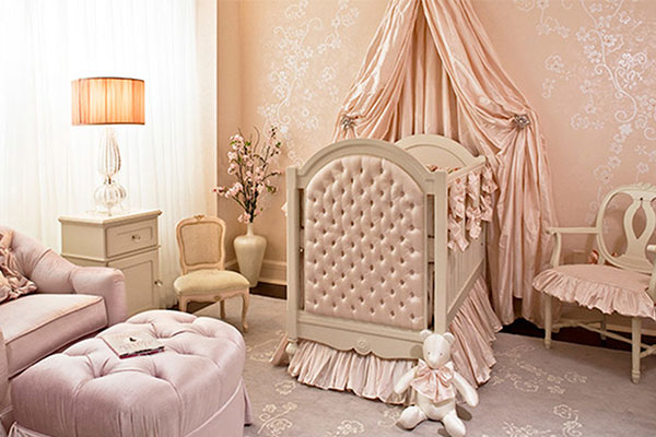 مدل تخت قلعه ای برای اتاق نوزاد