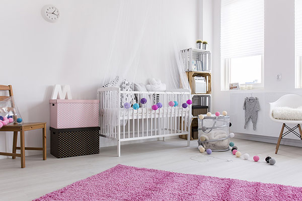 دیزاین اتاق نوزاد با هزینه کم