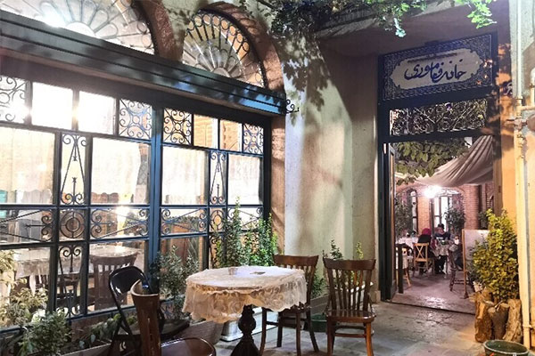 فضای سنتی برای عکاسی در تهران