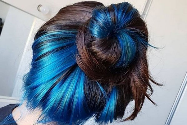 رنگ مو پیکابو آبی