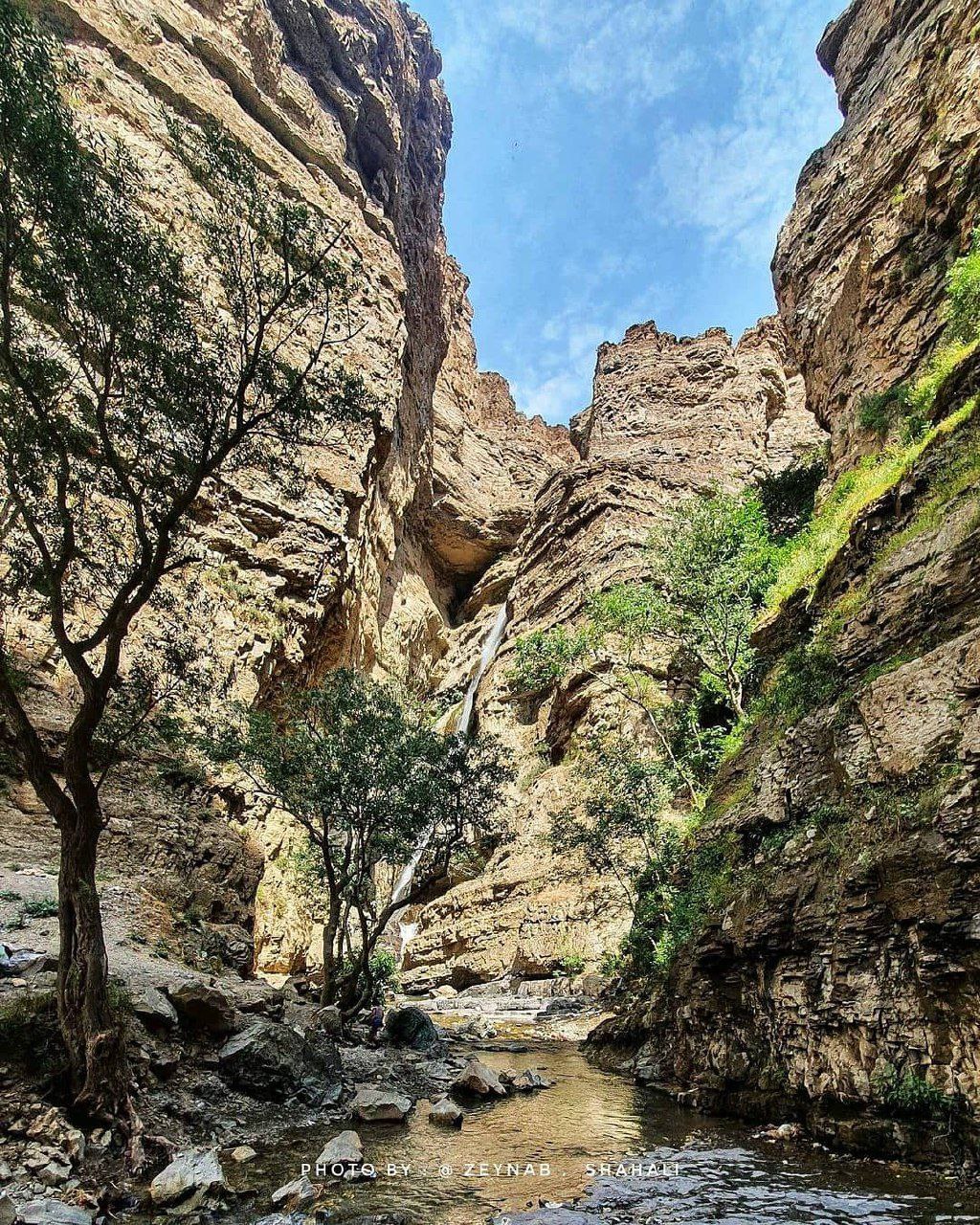 آبشار هفت چشمه در چالوس