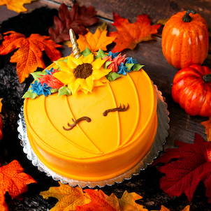 کیک کدو تنبل یونی کورن پاییزی