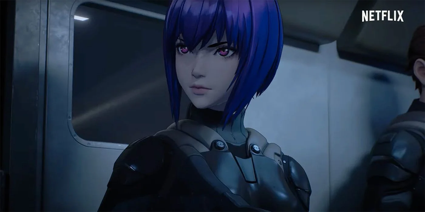 انیمه Ghost in the Shell