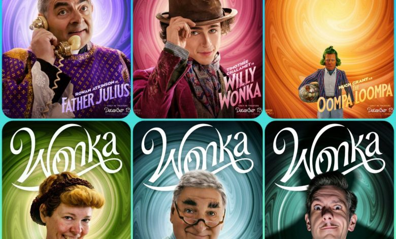 پوستر کاراکترهای فیلم Wonka منتشر شد.