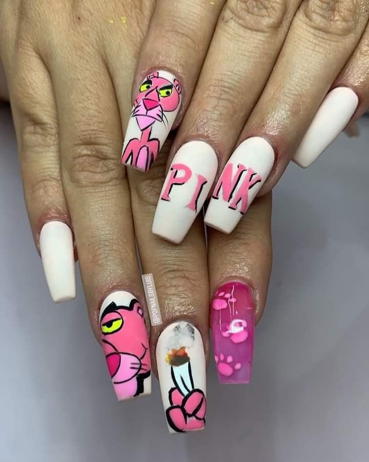 طرح ناخن ساده و شیک