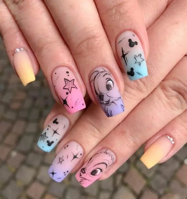 طرح ناخن ساده و شیک