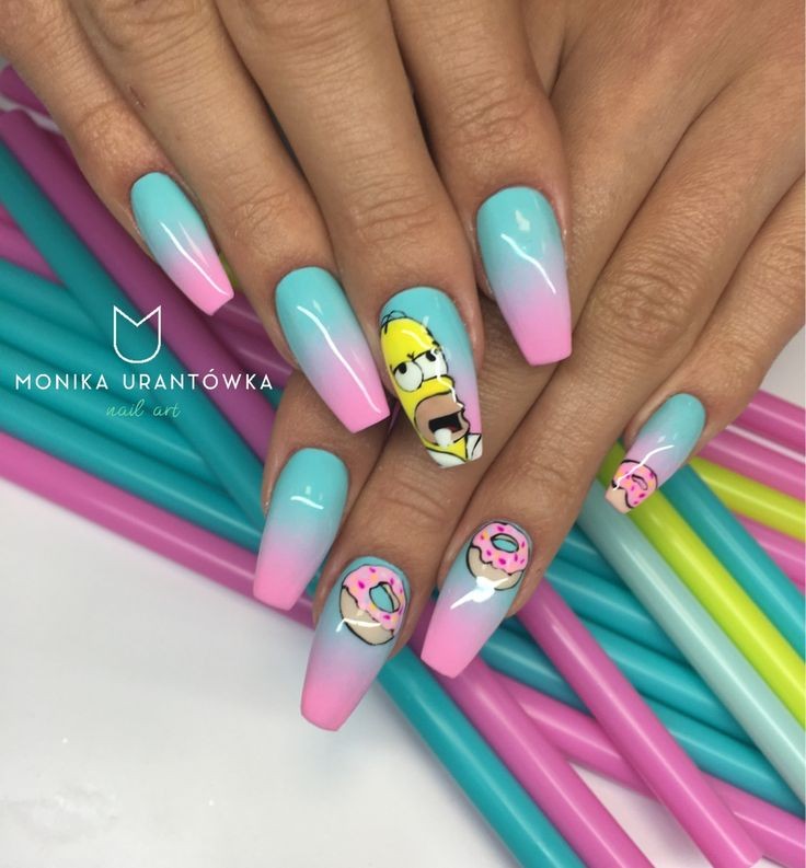 طرح ناخن ساده و شیک