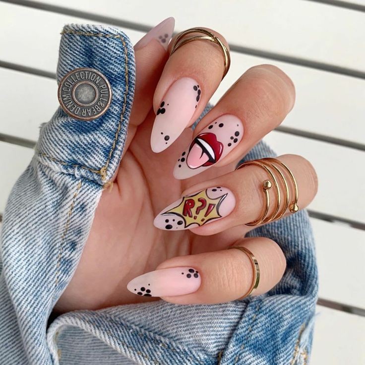 طرح ناخن ساده و شیک