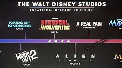 جدول اکران فیلم‌های والت دیزنی در سال 2024