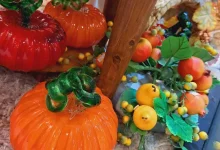 ساخت کدو تنبل با شیشه
