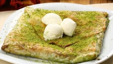 طرز تهیه کاتمر (کتمر) دسر خوشمره ترکیه ای