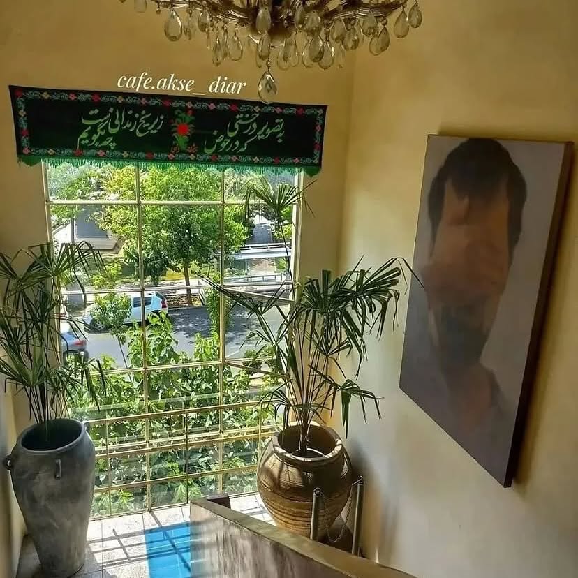کافه با طراحی صابر ابر 