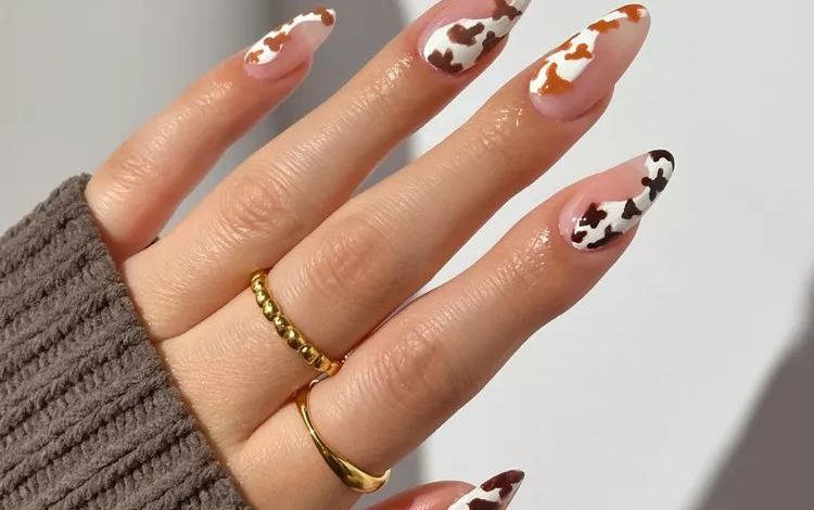 20 طرح ناخن با طراحی گاوی برای ظاهری بازیگوش