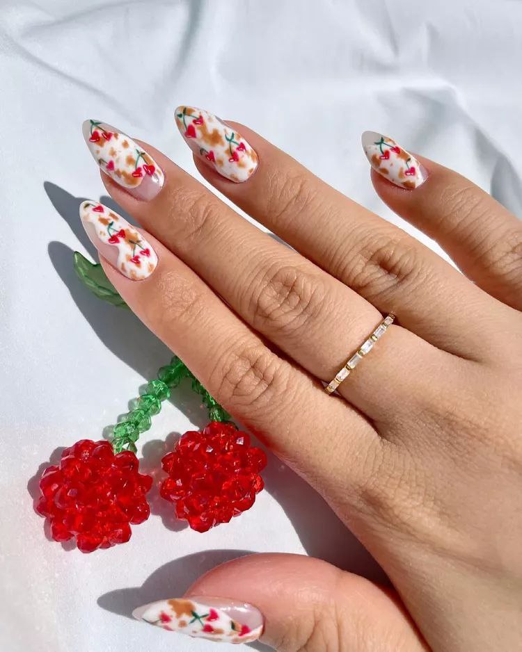 طراحی ناخن گاوی 7
