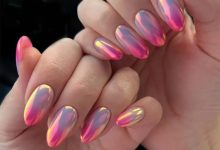 ۲۳ طرح ناخن آمبره صورتی برای یک مانیکور جذاب و در عین حال ساده