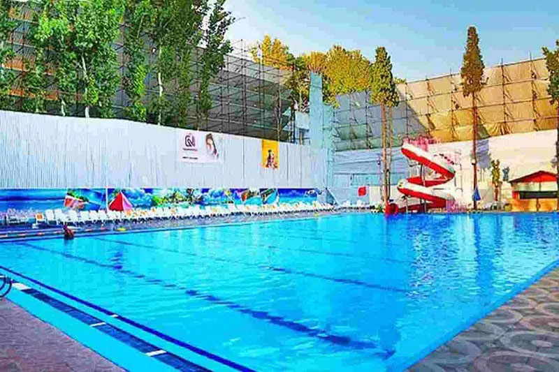 استخر روباز بانوان اکباتان (بلو اوشن)