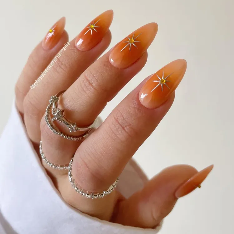 ایده ناخن آمبره