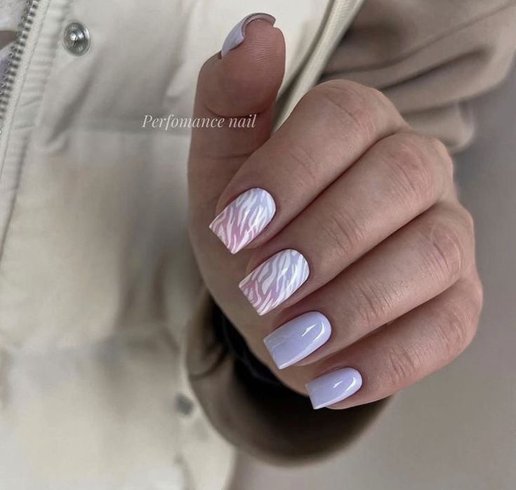مدل ناخن گورخری دخترانه برای تابستان9