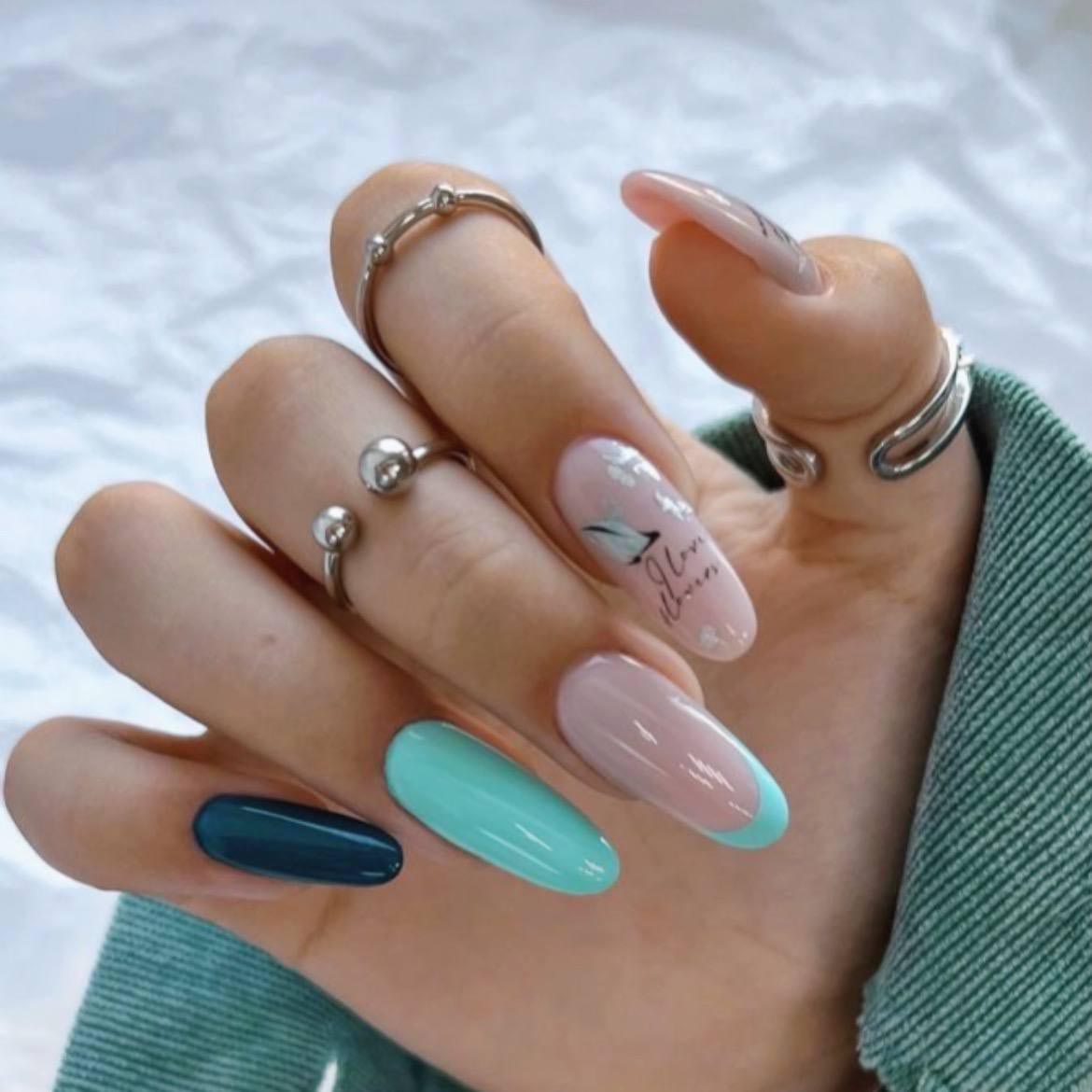 فرنچ فیروزه ای