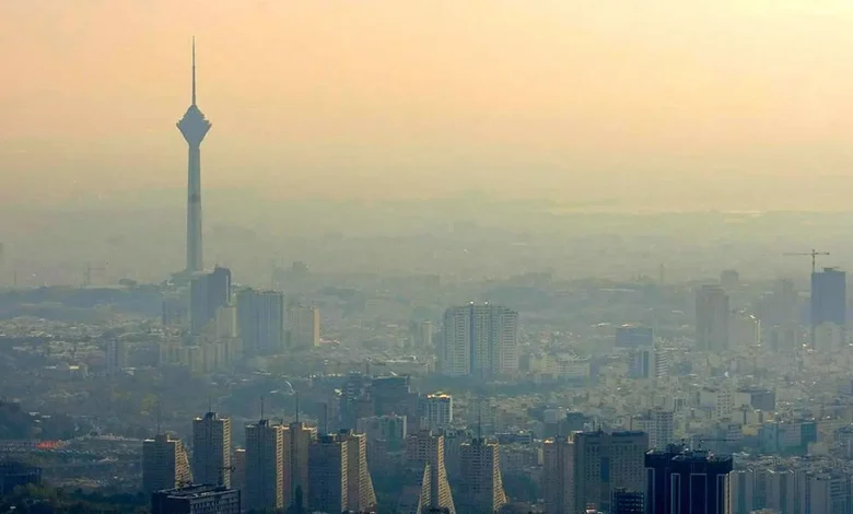 شاخص آلودگی هوا چهارشنبه ۱۱ تیر به عدد ۱۶۷ رسید