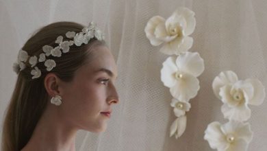 شکوفه های سفید ترند امسال اکسسوری های عروسی