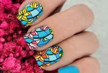۱۱ طرح ناخن مربعی خیره‌کننده برای آخر تابستان