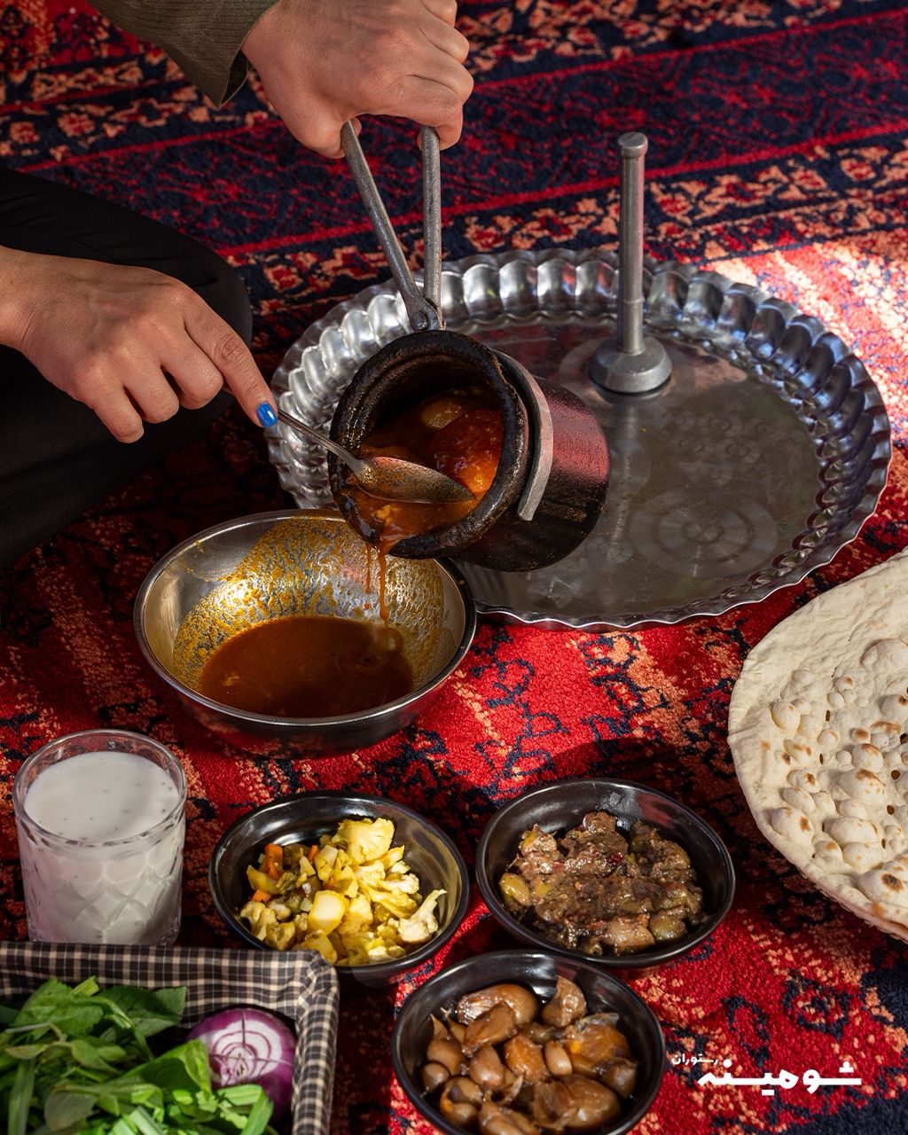 دیزی رستوران شومینه