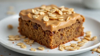 کیک بادام زمینی