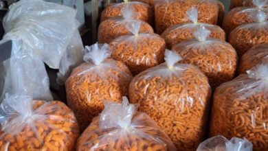 کشف 6 تن پفک رنگ آمیزی در شیراز