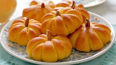 آموزش پخت نان رول کدو حلوایی
