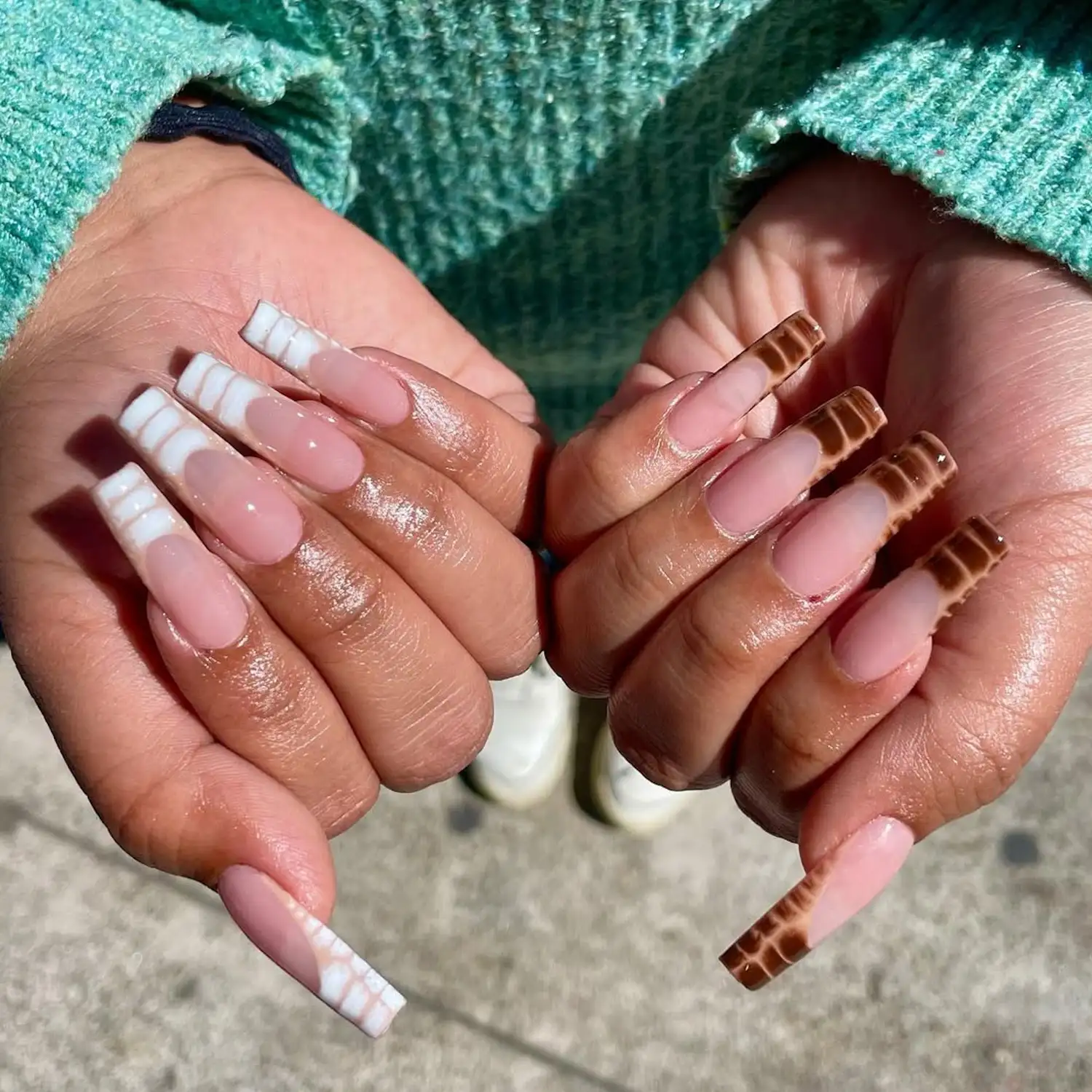 طراحی ناخن‌ موکایی 2