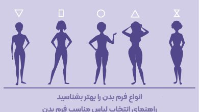 فرم بدنت رو میشناسی؟ اینجا متوجه میشی چه لباسی بهت میاد