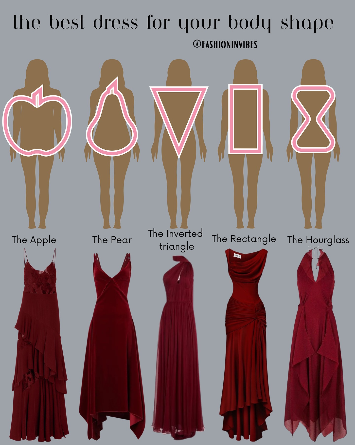 انتخاب درست پیراهن مجلسی بر اساس فرم بدن