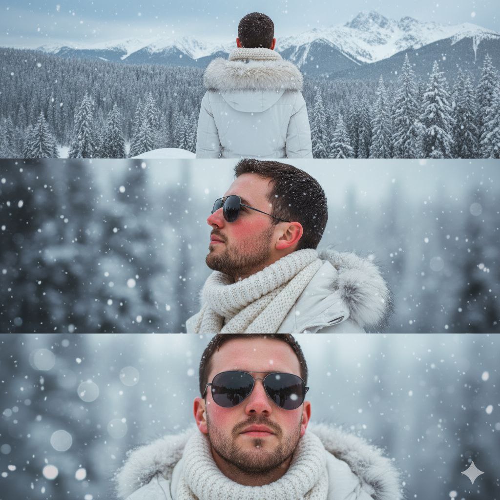 پرامپت روز برفی