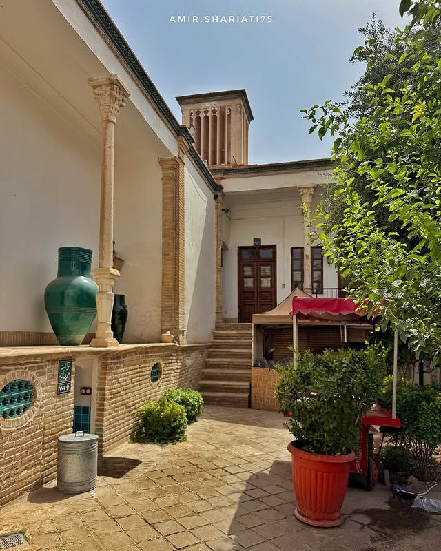 شربتخانه خانه تاریخی یزدان پناه در شهر قم