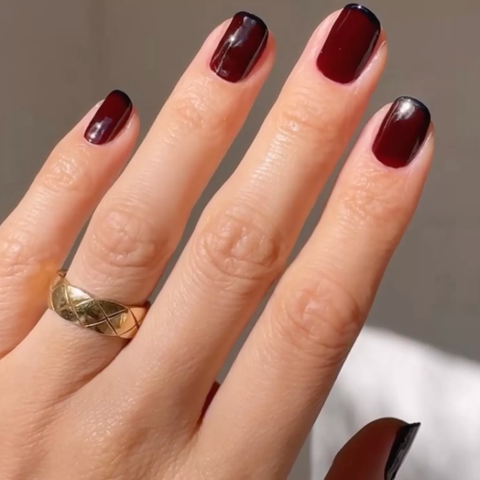 ناخن تیره زمستانی زرشکی