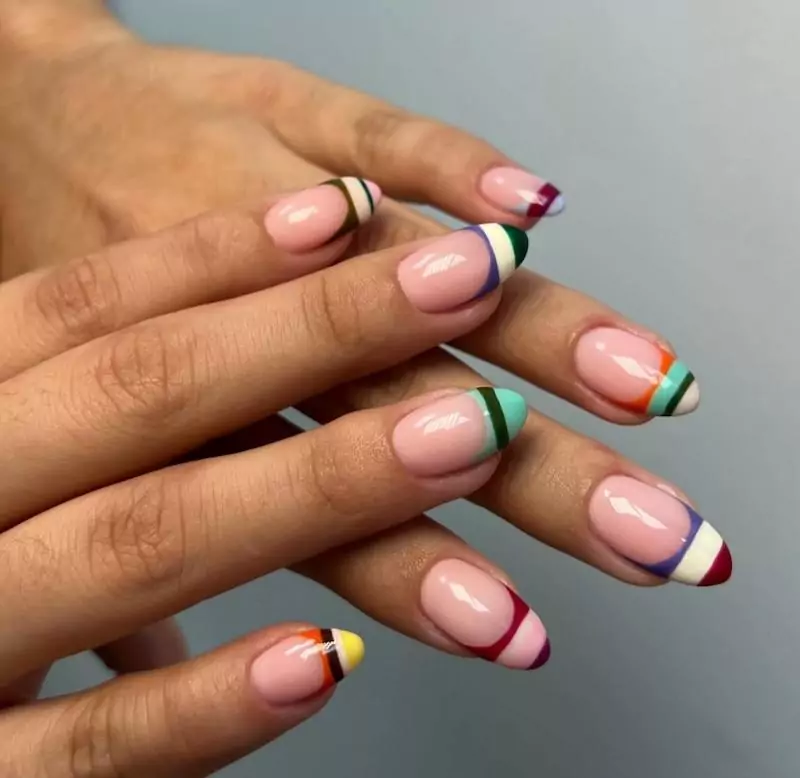 فرنچ رنگی خاص