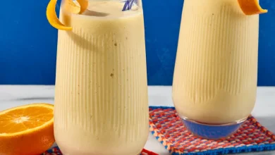 اسموتی پرتقال و انبه