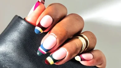 ۱۲ ایده مانیکور فرنچ رنگی برای ظاهری چشمگیر به سبک مدرن