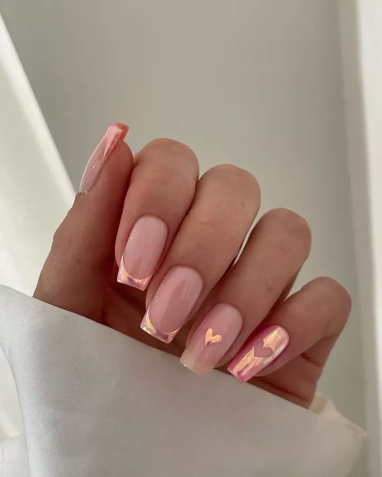 فرنچ کرومی صورتی