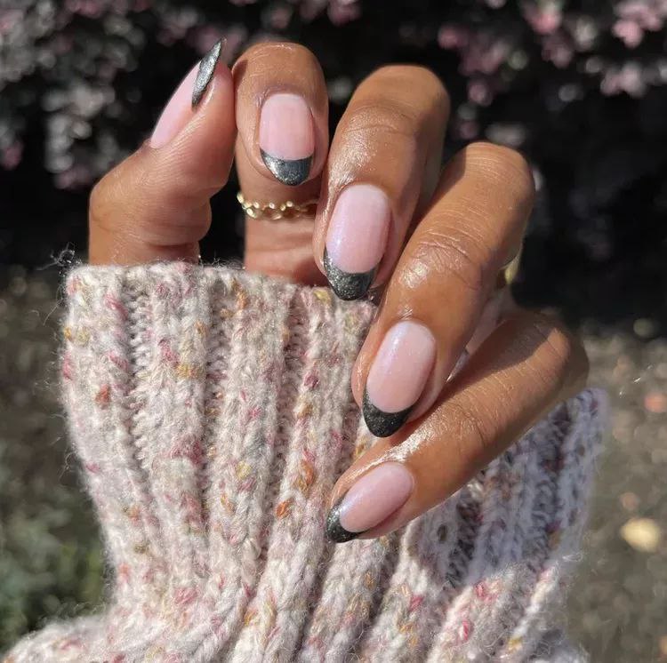 فرنچ کرومی ذغالی