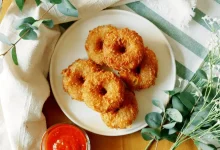 آموزش دونات سیب زمینی خانگی