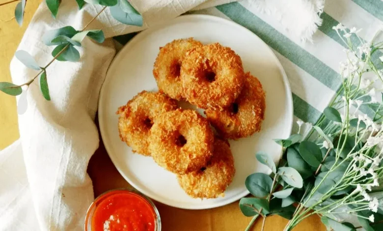 آموزش دونات سیب زمینی خانگی