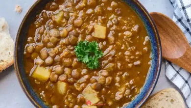 طرز تهیه عدسی خانگی خوشمزه با طعم رستورانی
