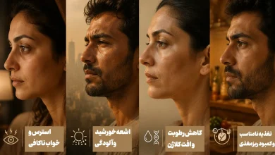 درباره پیری پوست در برنامه زنده صداوسیما